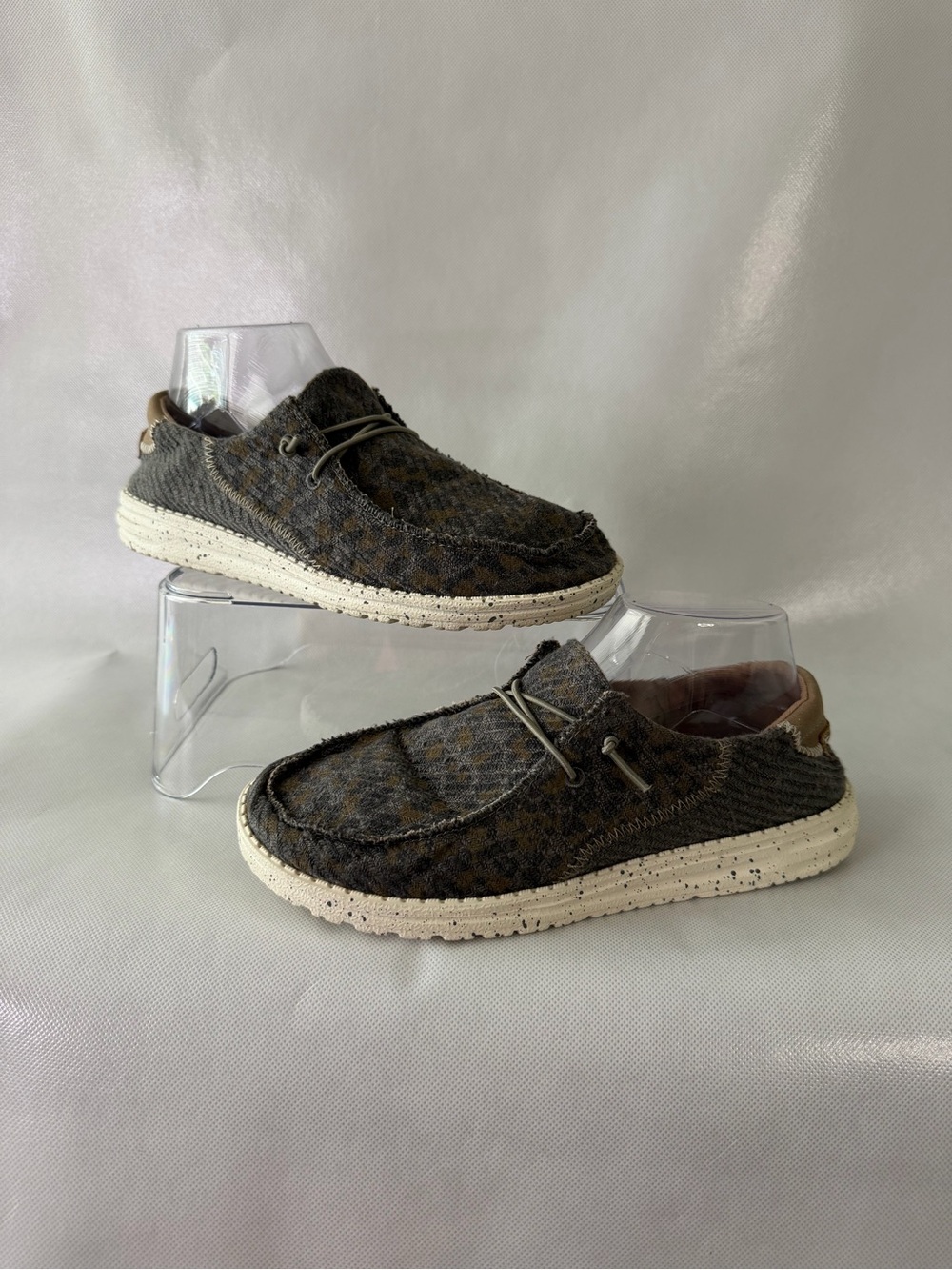 Hey Dude Wendy Woven Cheetah Slip-Ons